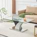 Ivy Bronx Laramae Coffee Table Glass | 17.72 H x 47.24 W x 25.59 D in | Wayfair ACD53A56F5F7469BA7D600798B8C61E7