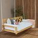 Longshore Tides Beore Solid Wood Daybed Wood in Brown | 24.75 H x 42.75 W x 82 D in | Wayfair 21F8554222384BEDA9DFC1612F87CF40