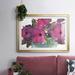 Winston Porter Floral Pretty II Framed On Paper Print in Green/Pink | 19 H x 27 W x 1.5 D in | Wayfair 9676778AACCA46BE8DF24E11B84E84A4