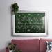 The Holiday Aisle® Merry Christmas Holly Framed On Paper Textual Art Paper in Green/Pink/White | 30 H x 44 W x 1.5 D in | Wayfair