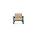 Woodard Elevation Metal Outdoor Lounge Chair Metal in Gray | 27.5 H x 31 W x 35 D in | Wayfair 2S0406-70-27Y