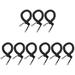 9 pcs Telephone Cords Phone Cord Phone Cable Coiled Telephone Cord