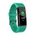 Fitness Tracker ID115 Smart Bracelet Bluetooth Call Remind Smart Watch Pedometer Activity Tracker Green