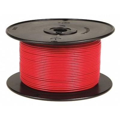 GROTE 87-5500 Primary Wire, GPT, 12 AWG, 1C C, Red, PVC, Stranded, 60V, 500 ft.
