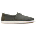 TOMS Men's Green Alp Fwd Dark Sage Recycled Ripstop Espadrille Slip-On Shoes, Size 10.5