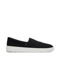 TOMS Men's Black Travel Lite Alpargata Slip-On Sneakers Shoes, Size 11.5