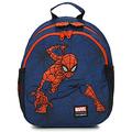 Sammies BACKPACK S MARVEL SPIDER-MAN WEB boys's Children's Backpack in Marine