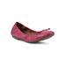 Women's Sunnyside II Flat by White Mountain in Pink Smooth (Size 11 M)