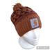 Carhartt Accessories | Carhartt Tan Logo Knit Beanie Stocking Hat | Color: Brown/Tan | Size: Os