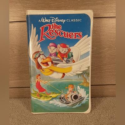 Disney Media | Disney The Rescuers Sealed Clamshell Vhs Video Walt Disney Classic Home Video | Color: White | Size: Os