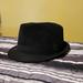 Levi's Accessories | Levi's Corduroy Black Fedora Hat. | Color: Black | Size: Os