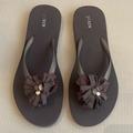 J. Crew Shoes | Jcrew Sandals 9 | Color: Gray/Purple | Size: 9