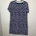 J. Crew Dresses | J. Crew Navy And White Polka Dot Dress Size 6 | Color: Blue/White | Size: 6