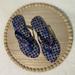 Coach Shoes | Coach - Kerrie - 9b U.S. - Navy Blue Flip Flops / Sandals **20% Off** | Color: Blue | Size: 9