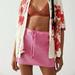 Free People Skirts | Brandi Sweater Mini Skirt Size S | Color: Pink | Size: S