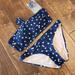 J. Crew Swim | J. Crew Bandeau Bikini Top And Bikini Bottom. | Color: Blue/White | Size: Xs