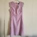 J. Crew Dresses | J.Crew Resume Dress In Stretch Linen Blend Vintage Raspberry Sz 8 Bnwt | Color: Pink | Size: 8