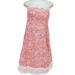 Lilly Pulitzer Dresses | Lilly Pulitzer Women's Corset Strapless Dress Size 6 Lace Bottom/Back Full Lined | Color: Pink | Size: 6