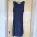 Athleta Dresses | Athleta Tank Dress Xs Navy Tie Side | Color: Blue | Size: Xs