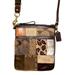 Coach Bags | Coach Patchwork Animal Print Messenger Crossbody Swing Pack Shoulder Bag | Color: Brown/Tan | Size: Os