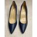 Michael Kors Shoes | Michael Kors Alina Navy Flex Leather Pumps Size 9 | Color: Blue | Size: 9