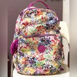 Burberry Accessories | Guc- Kipling Color Burst Large Backpack | Color: Black/Silver | Size: Os