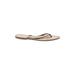 J.Crew Sandals: Tan Print Shoes - Women's Size 7 - Open Toe