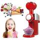 EdirFtra Home Soft Ice Cream Maker, Built-in Freezer, 800ml Frozen Yogurt Sorbet Maker, Automatic Machine, Home Ice Maker, Portable Blender.