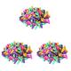 NUOBESTY 720 Pcs Pencil Erasers Pencil Cap Erasers Eraser Tops Creative Erasers Novelty Erasers Kids Stationary Eraser for Drawing Colorful Eraser Pencil for Kids Cute Erasers Pencil Head