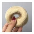 Fake Hair Bun 1/2 Pack Women's Hair Bun Messy Bun Donut With Elastic Rubber Band Elastic Band Ponytail Hair Extensions Hair Bun Hair Accessories (Size : 1 Piece, Color : 613 Light Blonde)