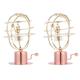 VICASKY 2pcs Solar System Model Kids Toy Solar System Planetarium Metal Model Adornment Planetarium Model Home Decorations Solar System Decor Toys Kid Toy Iron Universe Office Household