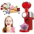 EdirFtra Home Soft Ice Cream Maker, Built-in Freezer, 800ml Frozen Yogurt Sorbet Maker, Automatic Machine, Home Ice Maker, Portable Blender.