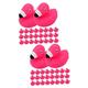 Vaguelly Kids Toys 48 Pcs Flamingo Toy Bath Toys Baby Toy Water Toy Baby Shower Supply Kids Shower Toy Kids Plaything Baby Water Play Cartoon Toy Vinyl Indoor Child Shower Supplies