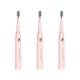 minkissy 3pcs Sensitive Toothbrushes Deep Cleaning Toothbrush Five-Speed Vibration Toothbrush USB Charging Toothbrush Cordless Toothbrush Travel Electric Toothbrush Bristle Toothbrush Shock
