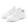 Sneaker LASCANA "Freizeitschuh, Halbschuh", Damen, Gr. 43, weiß, Obermaterial: 50% Lederimitat, 50% Textilmaterial. Futter: 100% Textilmaterial. Decksohle: 100% Textilmaterial. Laufsohle: 100% Synthetik, unifarben, sportlich, Schuhe, zum...