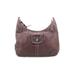 Coach Leather Shoulder Bag: Brown Solid Bags