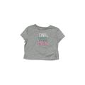 Old Navy Short Sleeve T-Shirt: Gray Marled Tops - Kids Girl's Size 6