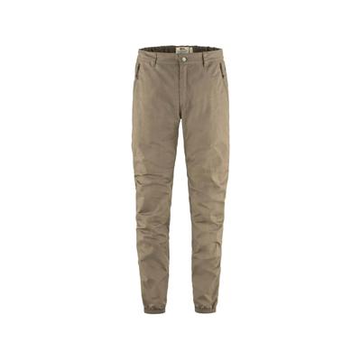 Fjallraven Vardag Trousers - Men's Suede Brown 48/R F86666-244-48/R