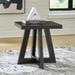 Signature Design by Ashley Galliden Black End Table - 24"W x 24"D x 24"H