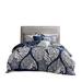 Gracie Mills Muriel Damask Dreams 7-Piece Cotton Printed Comforter Set