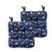 Vera Bradley by Classic Accessories Water-Resistant Patio Chair Cushions, 2 Pack, 19 Inch