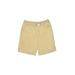 Gap Kids Khaki Shorts: Tan Solid Bottoms - Size X-Large - Light Wash