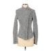 Barneys New York Jacket: Short Gray Jackets & Outerwear - Women's Size X-Small