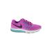 Nike Sneakers: Athletic Platform Feminine Purple Print Shoes - Women's Size 8 - Almond Toe