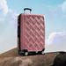 3 Piece Rhombic Luggage Set, Expandable Hard Luggage Sets w/ TSA Lock, Carry On Luggage with Travel Suitcase Lightweight Trunks