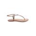 Bernardo Sandals: Tan Solid Shoes - Women's Size 7 - Open Toe