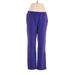 Weekends by Chico's Casual Pants - Low Rise: Purple Bottoms - Women's Size Medium