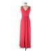 Lauren by Ralph Lauren Casual Dress - Bridesmaid: Red Dresses - Women's Size 6