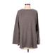 ALLSAINTS Sweatshirt: Gray Marled Tops - Women's Size Small