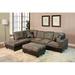 Brown Sectional - Andover Mills™ Asenath Upholstered Sectional w/ Ottoman | Wayfair F8BAE45C35BA4D7EBED17A5E91AADC1F